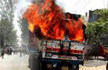 Mob sets fire to truck carrying cows in UP, thrashes Muslim youth